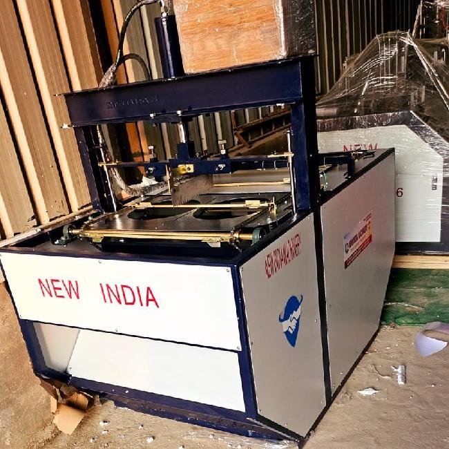 Buffer Plate Machine Supplier in Delhi | Hydraulic Paper Plate Machine India